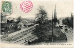 Sannois - La Rue D'Eaubonne Et Les Quais De La Gare - Sannois