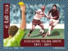 ITALIA - ITALIE - ITALY - 2011 - CENT. ASSOCIAZIONE ARBITRI ITALIANI  - 1 Francobollo ** MNH - 2011-20:  Nuovi