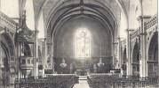 Cp 17 MARENNES Intérieur De L'église ( Chaire , Lustre , Vitraux ) - Marennes