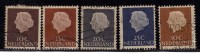 Netherlands Used 1953, 5v - Used Stamps