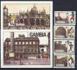 Gambia 1989 Michel 898-901, Block 72-73 Football Soccer World Cup Set Of 4 + 2 S/s MNH - 1990 – Italië