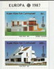 1987 - CIPRO TURCA DA LIBRETTO - EUROPA CEPT - L´ARCHITETTURA. MNH - 1987