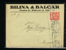 1923 Czechoslovakia Cover.  Praha 25, 5.IV.23., Pište Vždy V Adresách Ulici A číslo Domu. (A06168) - Brieven En Documenten