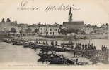 CHALONNES Lancement D'un Pont De Bateaux 1914 - Chalonnes Sur Loire