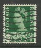 WALES GB 1958  1/-3d GREEN USED STAMP SG W5 (J276) - Wales