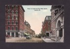 AUGUSTA ME - MAINE - WATER ST. SOUTH FROM POST OFFICE SQUARE - ANIMATED - OLD CAR - Andere & Zonder Classificatie