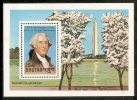 Bhutan 1982 George Washington Monument Flowering Tree Sc 359 M/s MNH # 13154 - George Washington