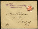 1923 Czechoslovakia Cover.  Král. Vinohrady 1, 23.II.23.  (A06161) - Lettres & Documents