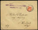 1923 Czechoslovakia Cover.  Král. Vinohrady 1, 23.II.23.  (A06161) - Briefe U. Dokumente