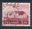 Iceland 1961 Mi. 348   3 Kr Regierungsgebäude - Gebruikt