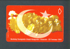 TURKEY  -  Magnetic Phonecard As Scan - Türkei