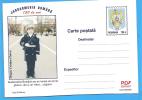 Romanian Gendarmerie, The Little Gendarme Romania Postal Stationery Postcard 2000 - Politie En Rijkswacht