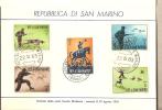 San Marino - Serietta: Caccia Moderna - 1962 - Collezioni & Lotti