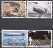 Guyana - Mi-Nr 2485/2488 Gestempelt / Used  (p010) - Zeppeline