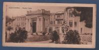 EGYPTE - MINI CARTE POSTALE ALEXANDRIA ALEXANDRIE RAMLEH CASINO - CIRCULEE EN 1920 TIMBRE ALEXANDRIE 10 C TYPE MOUCHON - - Alexandria