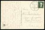 1941Czechoslovakia Postcard. Ružďka A. 14.VII.41 - Error Postmark. Rare!  (A06087) - Brieven En Documenten