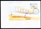 Ireland Scott #1491 FDC Souvenir Sheet 5 Euros Wright Flyer - Powered Flight Centenary - FDC