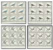 SEA BIRDS, Lot 4 X 9 Pieces, Yugoslavia, 1984. - Collections, Lots & Series