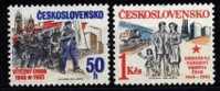CS 1983 Mi 2703-4 ** February - Unused Stamps