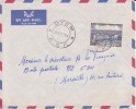 MARCOPHILIE - OYEM - TRANSIT  BITAM - GABON - 1956 - COLONIES - A.E.F - N°234 - AVION - LETTRE - FLAMME - Andere & Zonder Classificatie