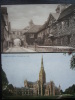 Serial Of 2 Cards - SALISBURY - Hig Street Gate Matrons College + Cathedral - Not Used - Lot 127 - Salisbury
