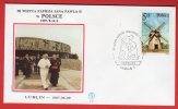 Pologne - Enveloppe Voyage Du Pape Jean Paul II  (Jana Pawla II) 8-14/06/1987 Lublin - Macchine Per Obliterare (EMA)