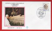 Pologne - Enveloppe Voyage Du Pape Jean Paul II  (Jana Pawla II) 8-14/06/1987 Krakow - Franking Machines (EMA)