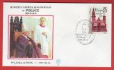 Pologne - Enveloppe Voyage Du Pape Jean Paul II  (Jana Pawla II) 8-14/06/1987 Wloklawek - Maschinenstempel (EMA)