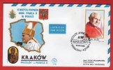 Pologne - Enveloppe Voyage Du Pape Jean Paul II  (Jana Pawla II) 1983  Krakow - Máquinas Franqueo (EMA)