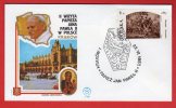 Pologne - Enveloppe Voyage Du Pape Jean Paul II  (Jana Pawla II) 1983  Krakow - Macchine Per Obliterare (EMA)