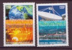 Polynesie N° 717-718** Neuf Sans Charniere Telecommunications - Neufs