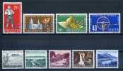 SWITZERLAND - 2 COMPLETE SETS - V5154 - Unused Stamps