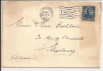 N923 - HUD. TFRM. STA. N. Y.7 - 1925 - à Destination De STRASBOURG France - - Cartas & Documentos