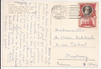 N926 - CITA DEL VATICANO - 1954 - à Destination De Strasbourg France - - Briefe U. Dokumente