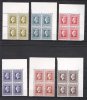 NORVEGE NORGE NORWEGEN YT 545-550 ** EN BLOC DE 4 COIN DE FEUILLE - Unused Stamps