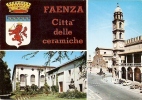 5110/FP/11 - FAENZA (RAVENNA) - Vedutine Con Stemma Del Comune - Faenza