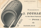 CPA (75)  PARIS XIe  /  Établissements J. FOUILLOY  -  14 Rue Neuve -Popincourt  - - Arrondissement: 11
