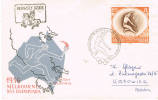 Polen FDC 12.12.56 - Weitspringerinn - - Estate 1956: Melbourne