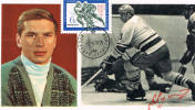 Russland 1970 Maximumkarte - Lutschenko - - Hockey (su Ghiaccio)