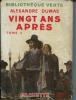 B. Verte 1950 Alexandre Dumas "Vingt Ans Après " Tome II +++BE +++ - Bibliothèque Verte