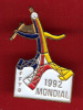 19256-federation Française De Twirling Baton.majorette.tour Eiffel. - Gymnastiek