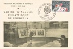 Tarjeta Exposicion RALLYE Philatec Paris 64. Bayonne-Paris - Brieven En Documenten