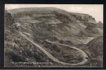 RB 807 - Early Postcard - Car On The Hairpin Bend In The Quiraing Isle Of Skye Inverness-shire Scotland - Inverness-shire