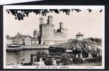 RB 807 - 1961 Real Photo Postcard - Aber Bridge & Castle Caernarvon Caernarvonshire Wales - Caernarvonshire