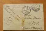 CARTOLINA POSTALE    IN FRANCHIGIA  -   I GUERRA   VIAGGIATA  5.01.1916  (6928) - Franchigia