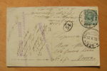 CARTOLINA POSTALE   AFFRANCATA    -   I GUERRA   VIAGGIATA  12.04.1918  (6951) - Franchigia