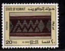 Kuwait Used 1986, Sadu Arts., Zig Zag &  Diamond. Diamonds - Koeweit