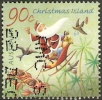 CHRISTMAS ISLAND - USED 2005 90c Christmas - Santa - Christmas Island
