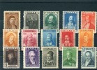 1930-Greece- "Independence-Heroes"- Complete Set MNH/MH/MNG - Nuovi