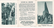 Calendrier  1957 OEUVRE PONTIFICALE SAINTE ENFANCE  Photo Pakistan & Ndanda Tanganyika - Small : 1941-60